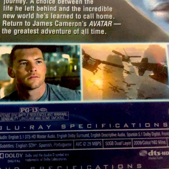 AVATAR BLU-RAY & DVD James Cameron - Picture 7 of 10
